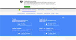 Desktop Screenshot of peazip.org